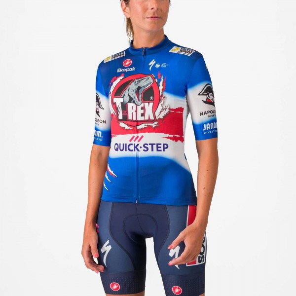 Damen Castelli Soudal Quick-Step 2024 Competizione 3 frau trikot-La Vuelta Damen Castelli Soudal Quick-Step 2024 Competizione 3 frau trikot-La Vuelta