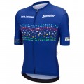 Herren Zurich 2024 Santini UCI Masters Weltmeister trikot-Blau