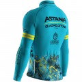 Herren Biemme Astana Qazaqstan 2024 langarm trikot Herren Biemme Astana Qazaqstan 2024 langarm trikot