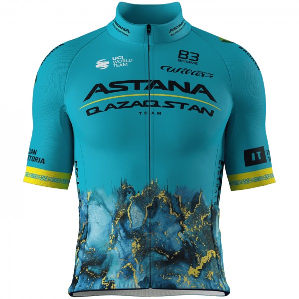 Herren Biemme Astana Qazaqstan 2024 Asteria Pro trikot Herren Biemme Astana Qazaqstan 2024 Asteria Pro trikot