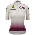 Damen Weißes Damen-T-Shirt Tour de France 2024 Damen Weißes Damen-T-Shirt Tour de France 2024