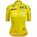 Damen Gelbes Trikot Damen Tour de France 2024 Damen Gelbes Trikot Damen Tour de France 2024
