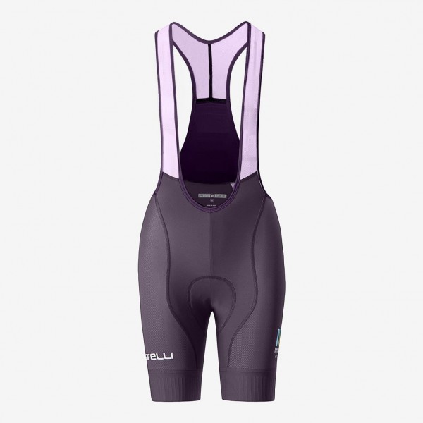 Damen Maratona Dles Dolomites-Enel 2024 frau kurz tragerhose Damen Maratona Dles Dolomites-Enel 2024 frau kurz tragerhose