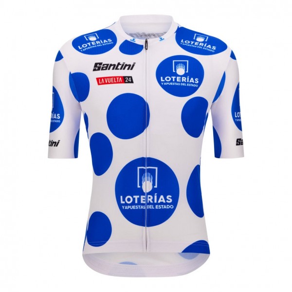 Herren Vuelta Espana Pois trikot 2024
