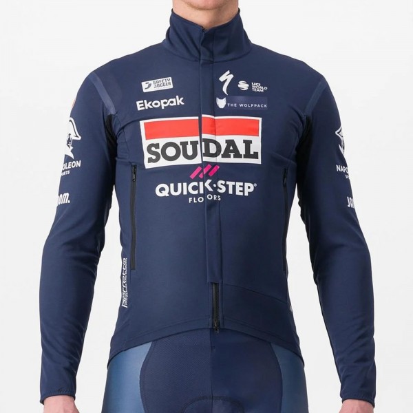 Herren Castelli Soudal Quick-Step 2024 Perfetto RoS jacke Herren Castelli Soudal Quick-Step 2024 Perfetto RoS jacke