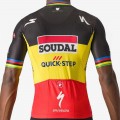Herren Castelli Soudal Quick-Step 2024 Competizione 3 trikot-Belgian meister Herren Castelli Soudal Quick-Step 2024 Competizione 3 trikot-Belgian meister