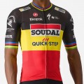Herren Castelli Soudal Quick-Step 2024 Competizione 3 trikot-Belgian meister Herren Castelli Soudal Quick-Step 2024 Competizione 3 trikot-Belgian meister