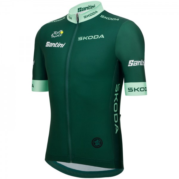 Herren Tour de France 2024 Fan Line Grun trikot Herren Tour de France 2024 Fan Line Grun trikot