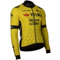 Herren Team Visma Lease a bike 2025 Premium langarm trikot