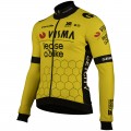 Herren Team Visma Lease a bike 2025 Premium langarm trikot