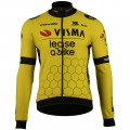 Herren Team Visma Lease a bike 2025 Premium langarm trikot