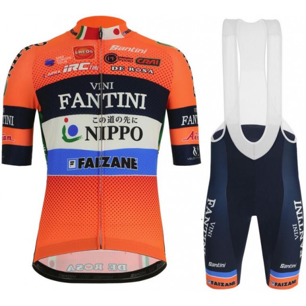 Vini Fantini Nippo Faizane 2019 Fahrradbekleidung Radtrikot Satz Kurzarm+Kurz Trägerhose STJ0P Vini Fantini Nippo Faizane 2019 Fahrradbekleidung Radtrikot Satz Kurzarm+Kurz Trägerhose STJ0P