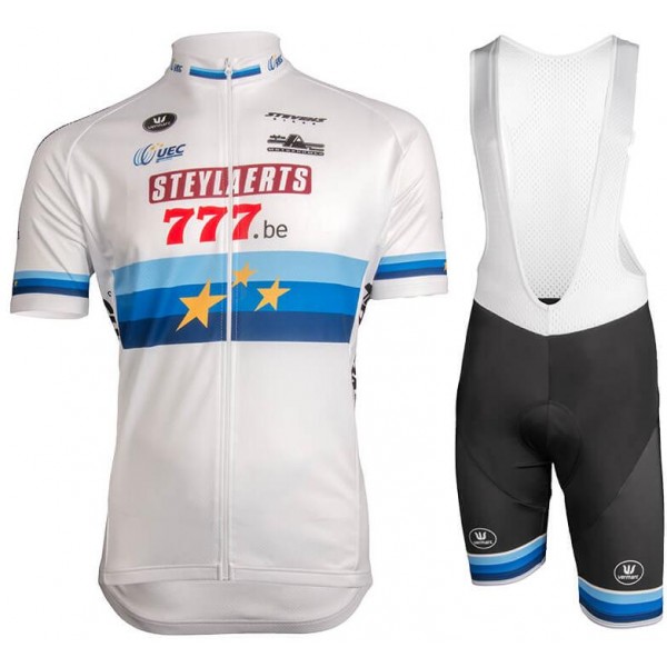 Steylaerts-777 European Champion 2019 Fahrradbekleidung Radtrikot Satz Kurzarm+Kurz Trägerhose CYBG2 Steylaerts-777 European Champion 2019 Fahrradbekleidung Radtrikot Satz Kurzarm+Kurz Trägerhose CYBG2
