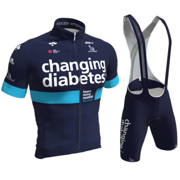 TEAM NOVO NORDISK 2019 Fahrradbekleidung Radtrikot Satz Kurzarm+Kurz Trägerhose OL9NY TEAM NOVO NORDISK 2019 Fahrradbekleidung Radtrikot Satz Kurzarm+Kurz Trägerhose OL9NY