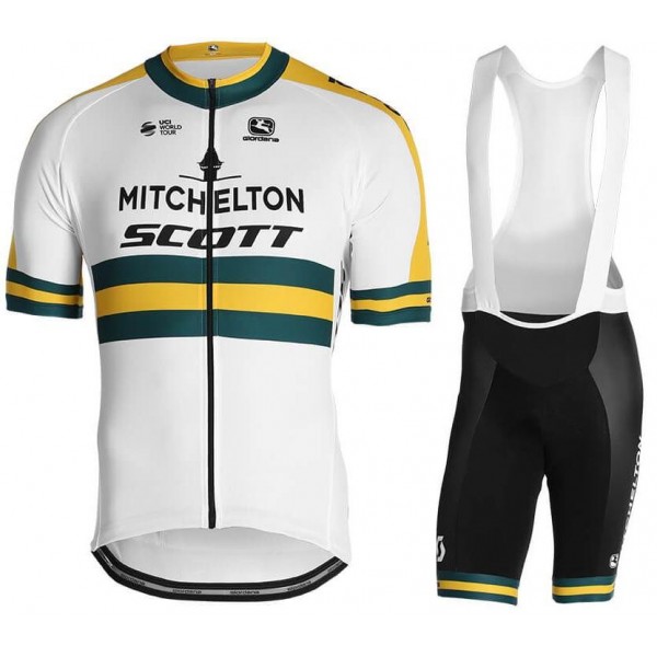 MITCHELTON SCOTT Australian Champion 2019 Fahrradbekleidung Radtrikot Satz Kurzarm+Kurz Trägerhose 8P5JB MITCHELTON SCOTT Australian Champion 2019 Fahrradbekleidung Radtrikot Satz Kurzarm+Kurz Trägerhose 8P5JB