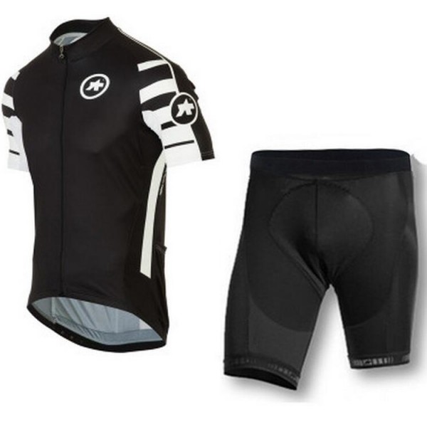 2016 ASSOS Fahrradbekleidung Radtrikot Kurzarm+Kurz Radhose Schwarz S1GMD 2016 ASSOS Fahrradbekleidung Radtrikot Kurzarm+Kurz Radhose Schwarz S1GMD