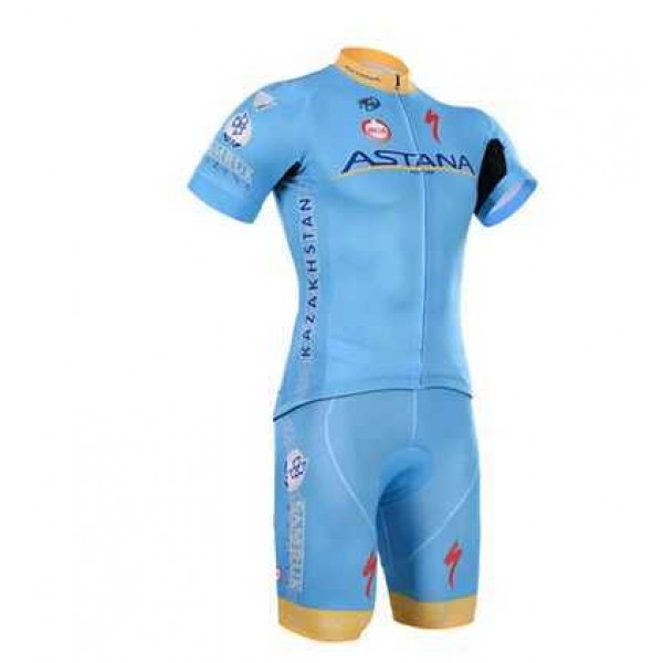2015 Astana Radbekleidung Fahrradtrikot Kurzarm und Fahrradhosen Kurz 2NP1J 2015 Astana Radbekleidung Fahrradtrikot Kurzarm und Fahrradhosen Kurz 2NP1J