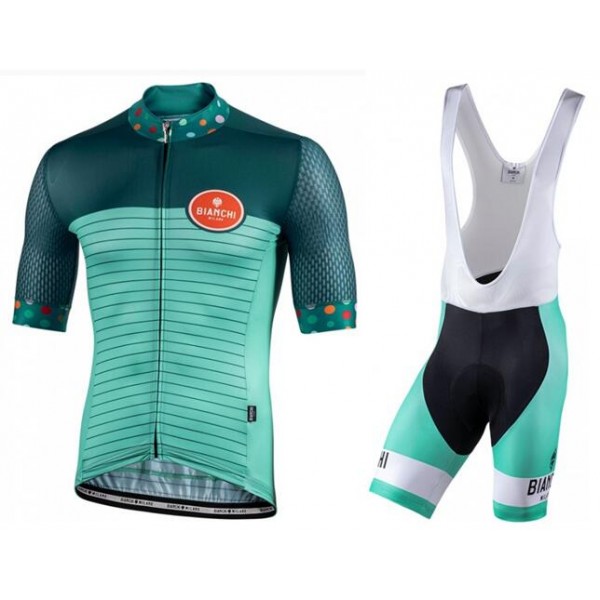 BIANCHI MILANO Fahrradbekleidung Taloro Radtrikot kurzarm+Pelau Trägerhose kurz 2020 BIANCHI MILANO Fahrradbekleidung Taloro Radtrikot kurzarm+Pelau Trägerhose kurz 2020