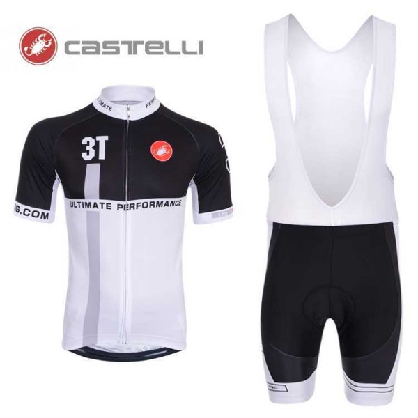 Castelli 3T 2014 Fahrradbekleidung Radteamtrikot Kurzarm+Kurz Radhose Kaufen weiß Schwarz 1N44H Castelli 3T 2014 Fahrradbekleidung Radteamtrikot Kurzarm+Kurz Radhose Kaufen weiß Schwarz 1N44H