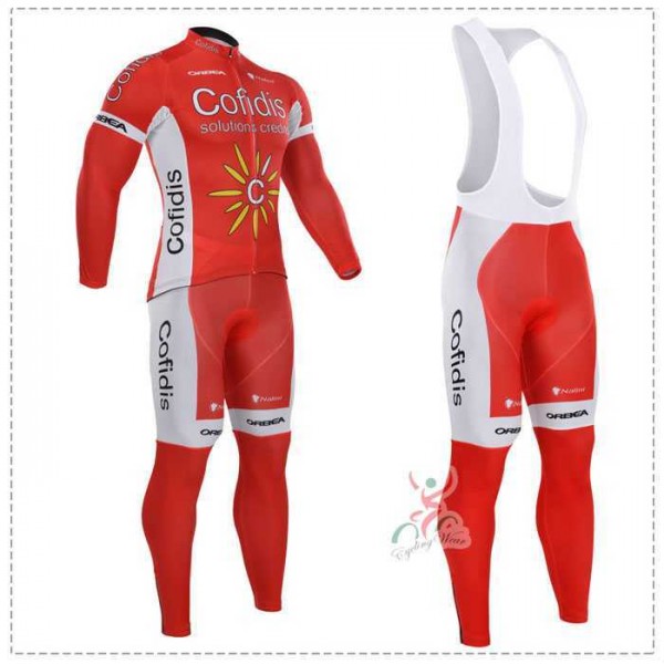 2015 Cofidis Set lange mouw+lange Koersbroek RGCG0 2015 Cofidis Set lange mouw+lange Koersbroek RGCG0