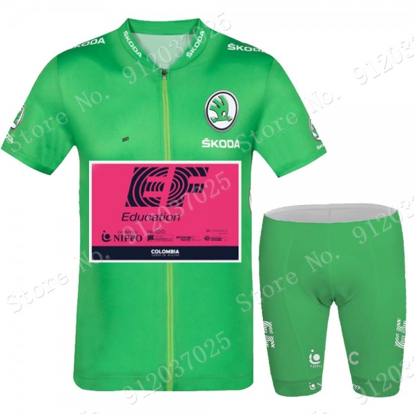Grun EF Education Frist Tour De France 2021 Team Fahrradbekleidung Radtrikot Satz Kurzarm+Kurz Fahrradhose EPNrTn Grun EF Education Frist Tour De France 2021 Team Fahrradbekleidung Radtrikot Satz Kurzarm+Kurz Fahrradhose EPNrTn