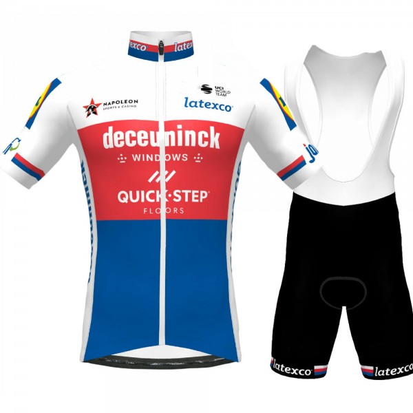 CHAMPION CZECH REPUBLIC Pro Team 2021 Fahrradbekleidung Radteamtrikot Kurzarm+Kurz Radhose I93xM4 CHAMPION CZECH REPUBLIC Pro Team 2021 Fahrradbekleidung Radteamtrikot Kurzarm+Kurz Radhose I93xM4