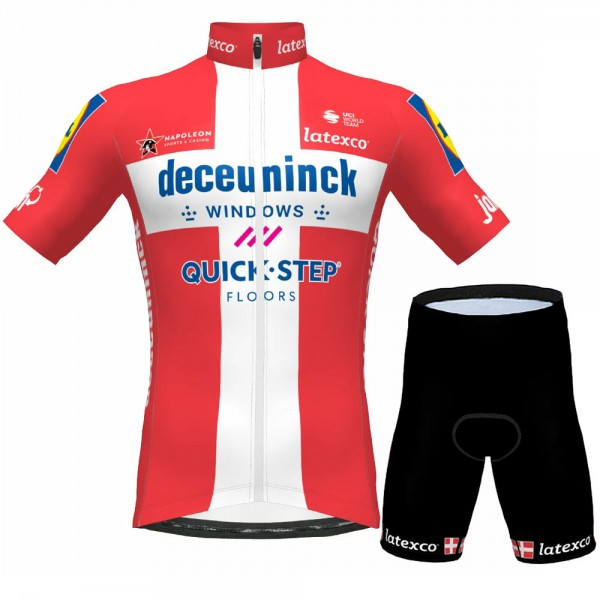 CHAMPION DANMARK Pro Team 2021 Fahrradbekleidung Radteamtrikot Kurzarm+Kurz Radhose O0z43V CHAMPION DANMARK Pro Team 2021 Fahrradbekleidung Radteamtrikot Kurzarm+Kurz Radhose O0z43V