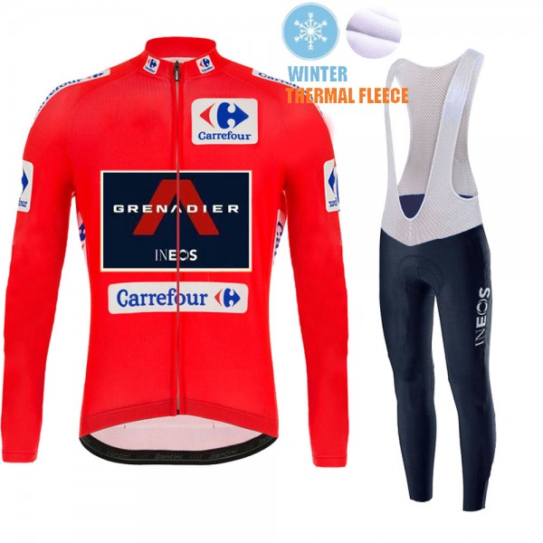 Winter Fleece INEOS Grenadier Spanish Pro Team 2021 Fahrradbekleidung Radtrikot Langarm+Lang Radhose Online S55UZ2 Winter Fleece INEOS Grenadier Spanish Pro Team 2021 Fahrradbekleidung Radtrikot Langarm+Lang Radhose Online S55UZ2