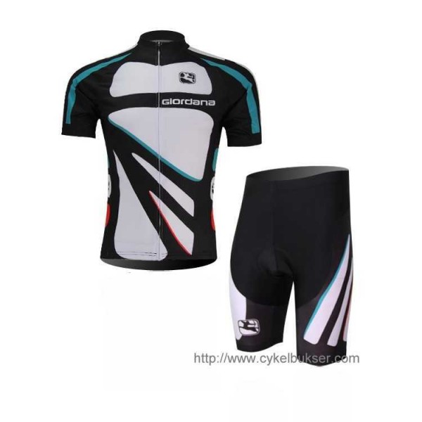Teams Giordana Radbekleidung Radtrikot Kurzarm und Fahrradhosen Kurz weiß Schwarz blau DSJQR Teams Giordana Radbekleidung Radtrikot Kurzarm und Fahrradhosen Kurz weiß Schwarz blau DSJQR