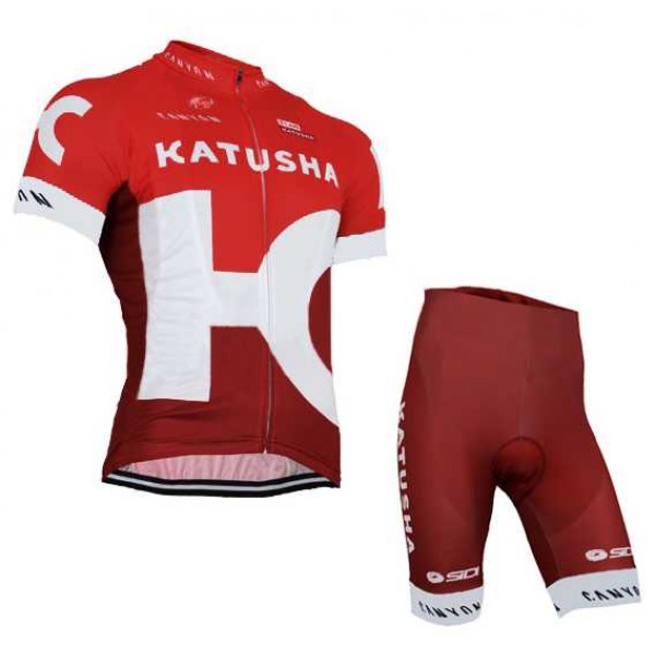 2016 KATUSHA Korte mouw+Korte Fietsbroek WVZ4S 2016 KATUSHA Korte mouw+Korte Fietsbroek WVZ4S