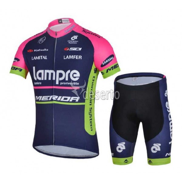 Lampre Merida 2014 Radbekleidung Radtrikot Kurzarm und Fahrradhosen Kurz blau DY02G Lampre Merida 2014 Radbekleidung Radtrikot Kurzarm und Fahrradhosen Kurz blau DY02G