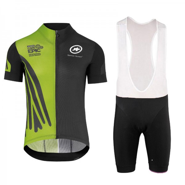 Nouveau 2018 Assos SS.Capeepicx Fahrradkleidung Radsportbekleidung Kurzarm Trikot+Trägerhose Kurz grün Schwarz NOJBL Nouveau 2018 Assos SS.Capeepicx Fahrradkleidung Radsportbekleidung Kurzarm Trikot+Trägerhose Kurz grün Schwarz NOJBL