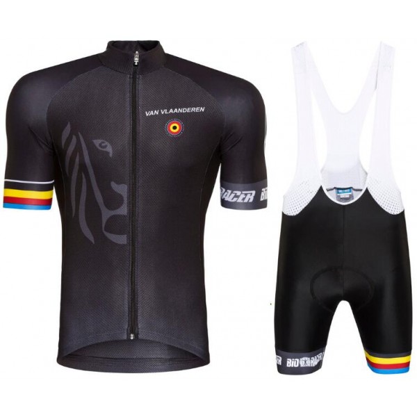 Bioracer Van Vlaanderen Schwarz 2018 Fahrradbekleidung Radtrikot Satz Kurzarm+Kurz Trägerhose ZMVDH Bioracer Van Vlaanderen Schwarz 2018 Fahrradbekleidung Radtrikot Satz Kurzarm+Kurz Trägerhose ZMVDH