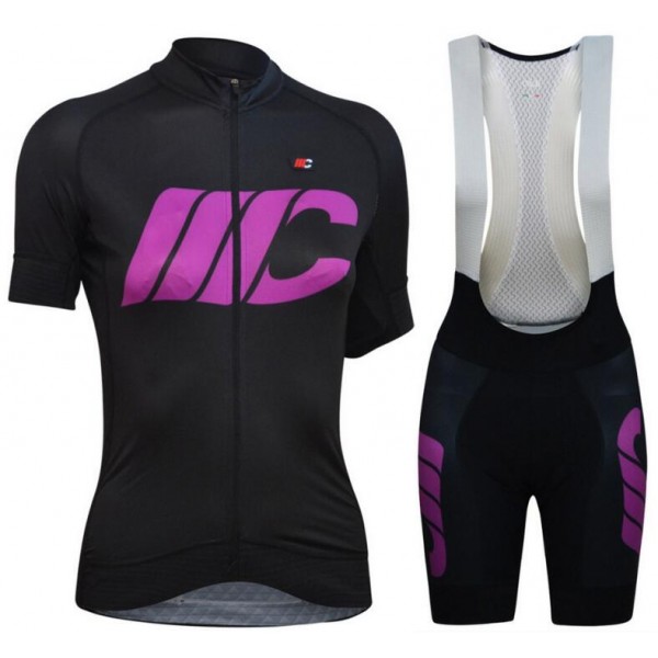 Cipollini Prestige Damen black violet Fahrradbekleidung Radtrikot Satz Kurzarm+Kurz Trägerhose 5CRO3 Cipollini Prestige Damen black violet Fahrradbekleidung Radtrikot Satz Kurzarm+Kurz Trägerhose 5CRO3