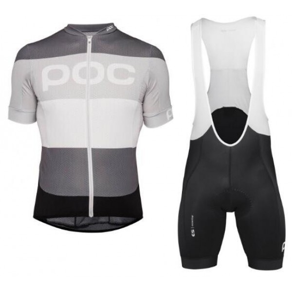 POC Essential steel multi grey Fahrradbekleidung Satz Fahrradtrikot Kurzarm Trikot und Kurz Trägerhose ERNZY POC Essential steel multi grey Fahrradbekleidung Satz Fahrradtrikot Kurzarm Trikot und Kurz Trägerhose ERNZY