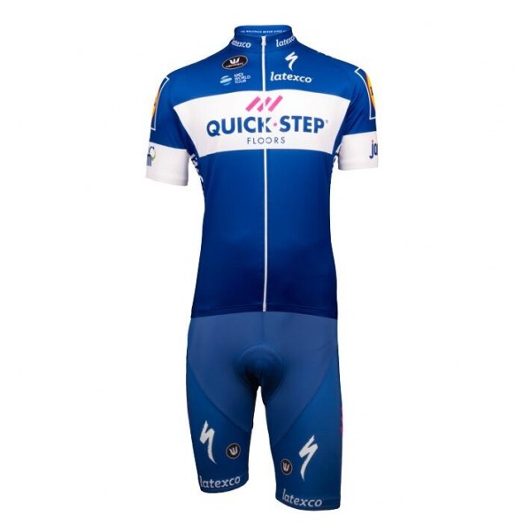 2018 Quick Step Floors Fahrradbekleidung Radteamtrikot Kurzarm+Kurz Radhose KI1BB 2018 Quick Step Floors Fahrradbekleidung Radteamtrikot Kurzarm+Kurz Radhose KI1BB