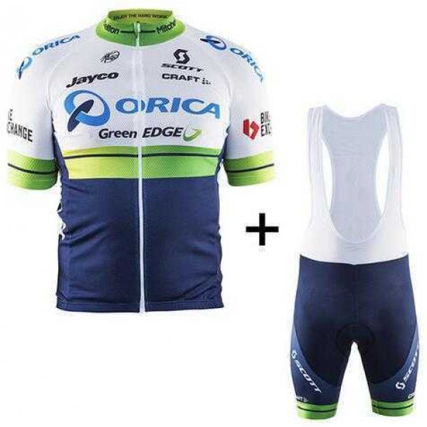 2016 ORICA GreenEDGE Fahrradbekleidung Radteamtrikot Kurzarm+Kurz Radhose Kaufen blau weiß Schwarz 0ROGO 2016 ORICA GreenEDGE Fahrradbekleidung Radteamtrikot Kurzarm+Kurz Radhose Kaufen blau weiß Schwarz 0ROGO