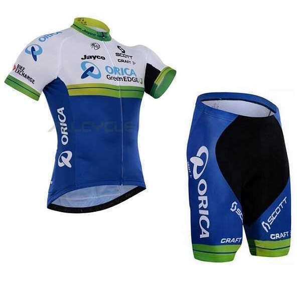 2016 ORICA GreenEDGE Fahrradbekleidung Radtrikot Kurzarm+Kurz Radhose ZNLAF 2016 ORICA GreenEDGE Fahrradbekleidung Radtrikot Kurzarm+Kurz Radhose ZNLAF