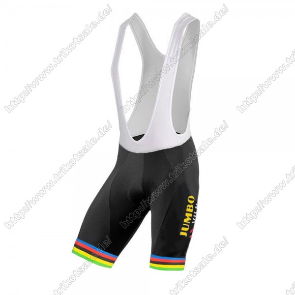 Team Jumbo Visma UCI World Champion 2021 Cuissard à bretelle ZZQGY Team Jumbo Visma UCI World Champion 2021 Cuissard à bretelle ZZQGY