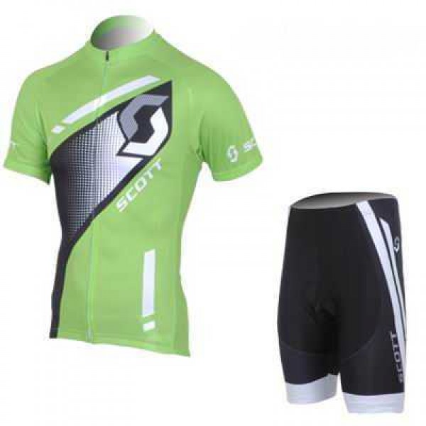 2013 Scott Racing Fahrradkleidung Radsportbekleidung Kurzarm Trikot+Trägerhose Kurz grün Schwarz SERLT 2013 Scott Racing Fahrradkleidung Radsportbekleidung Kurzarm Trikot+Trägerhose Kurz grün Schwarz SERLT