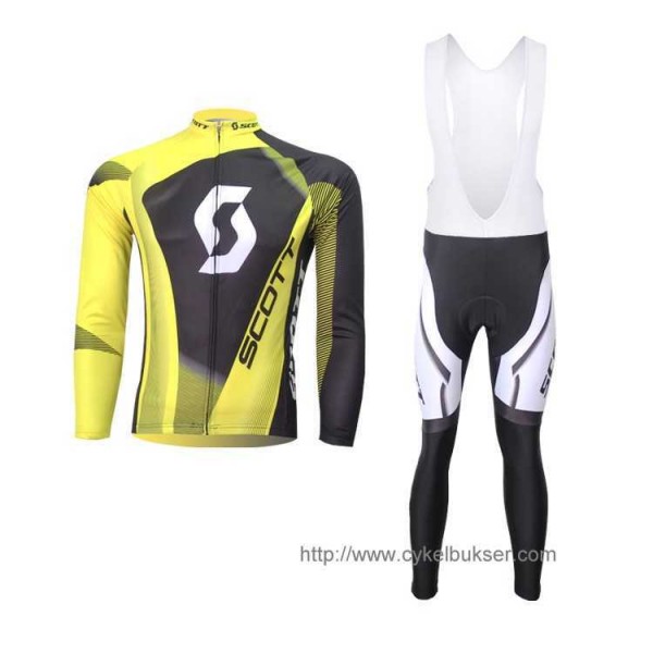 SCOTT RC Pro Fahrradbekleidung Tikotlangarm+Lang Trägerhose grün Schwarz 09RII SCOTT RC Pro Fahrradbekleidung Tikotlangarm+Lang Trägerhose grün Schwarz 09RII