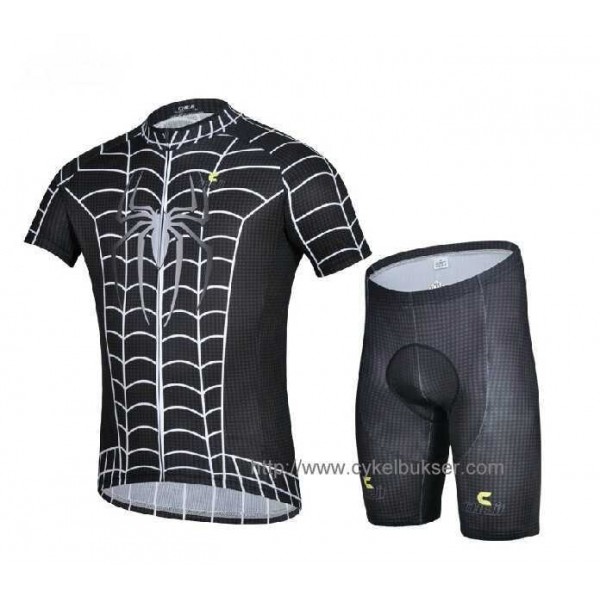 Spider-Man Radbekleidung Radtrikot Kurzarm und Fahrradhosen Kurz Schwarz 89SY3 Spider-Man Radbekleidung Radtrikot Kurzarm und Fahrradhosen Kurz Schwarz 89SY3