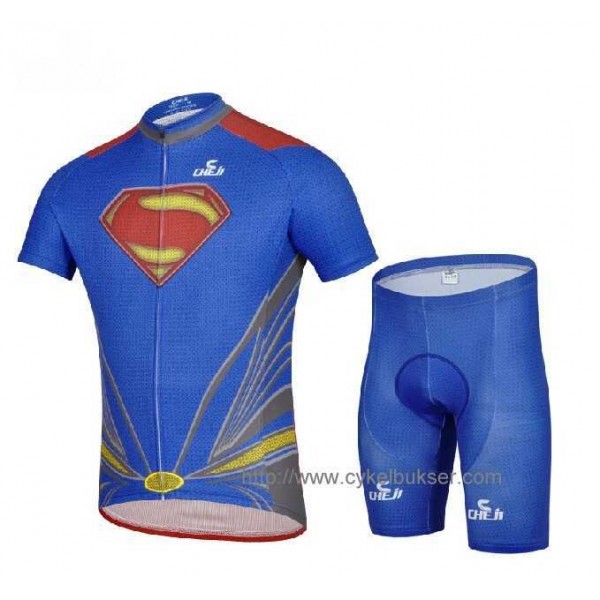 Superman 2014 Radbekleidung Radtrikot Kurzarm und Fahrradhosen Kurz SR1KA Superman 2014 Radbekleidung Radtrikot Kurzarm und Fahrradhosen Kurz SR1KA