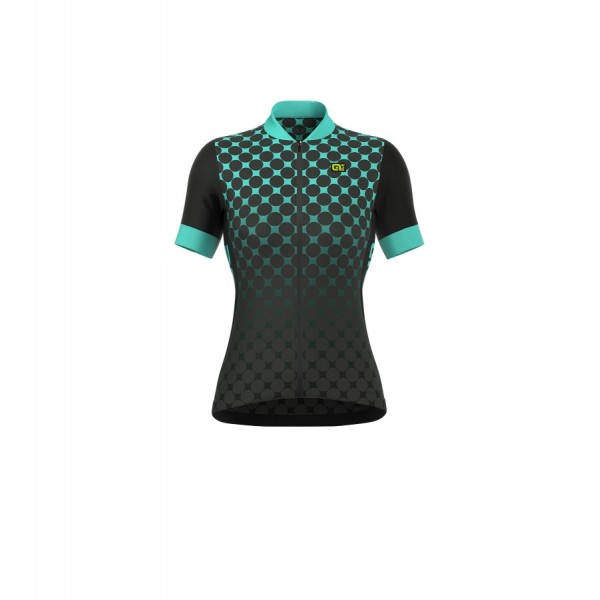 ALE EXCEL BOLAS Damen Fahrradbekleidung Radtrikot turquoise 8CLWL ALE EXCEL BOLAS Damen Fahrradbekleidung Radtrikot turquoise 8CLWL