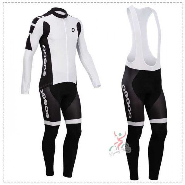 Assos 2014Fahrradbekleidung Set Langarmtrikot+Lange Trägerhose Schwarz weiß GKZ3V Assos 2014Fahrradbekleidung Set Langarmtrikot+Lange Trägerhose Schwarz weiß GKZ3V