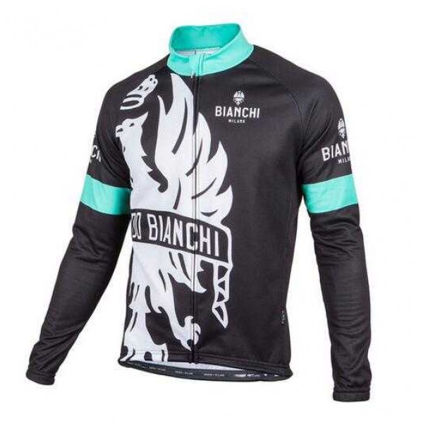 2016 BIANCHI-MILANO SORISOLE Fahrradbekleidung Radtrikot Langarmen Schwarz blau 8V0A9 2016 BIANCHI-MILANO SORISOLE Fahrradbekleidung Radtrikot Langarmen Schwarz blau 8V0A9