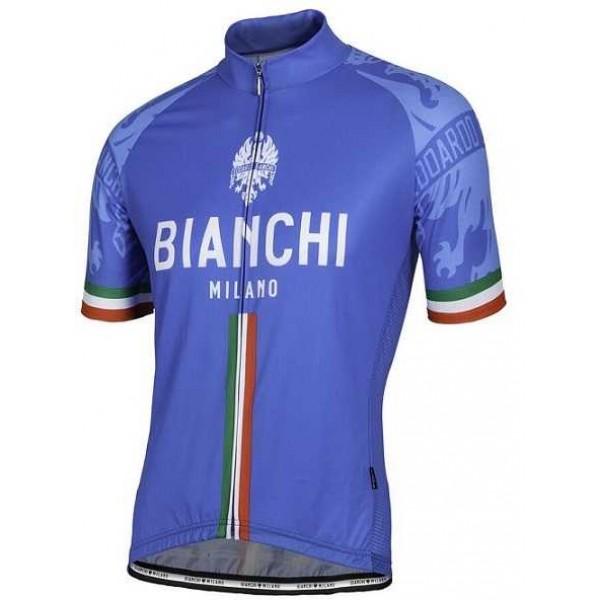 2016 BIANCHI-MILANO SADO ITALIAN Fahrradbekleidung Radtrikot blau GYJOX 2016 BIANCHI-MILANO SADO ITALIAN Fahrradbekleidung Radtrikot blau GYJOX