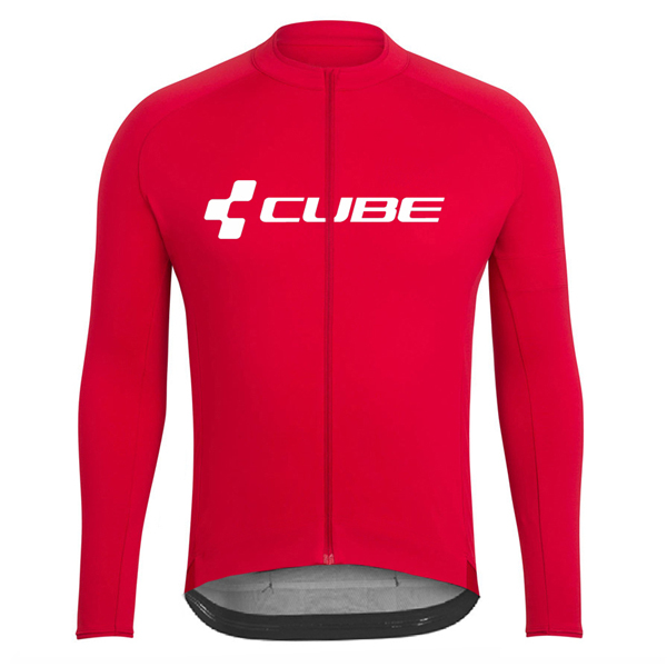 2018 Cube Rot Fahrradbekleidung Radtrikot Langarm HSWF2 2018 Cube Rot Fahrradbekleidung Radtrikot Langarm HSWF2