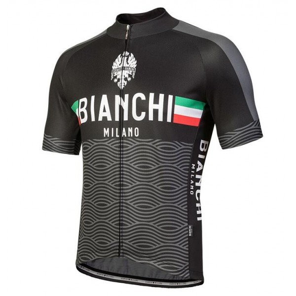 Bianchi Milano Attone black Fahrradbekleidung Radtrikoten 3VUOH Bianchi Milano Attone black Fahrradbekleidung Radtrikoten 3VUOH