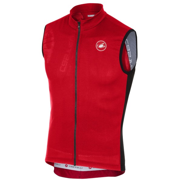 Castelli Entrata 3-Rouge Mouwloze EV550 Castelli Entrata 3-Rouge Mouwloze EV550